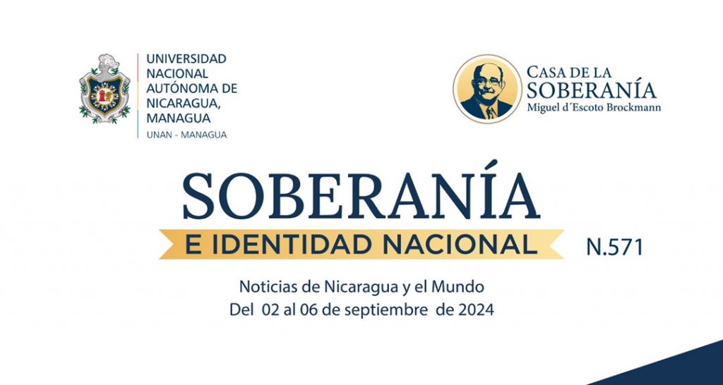 Boletín Informativo No. 571, Soberanía e Identidad