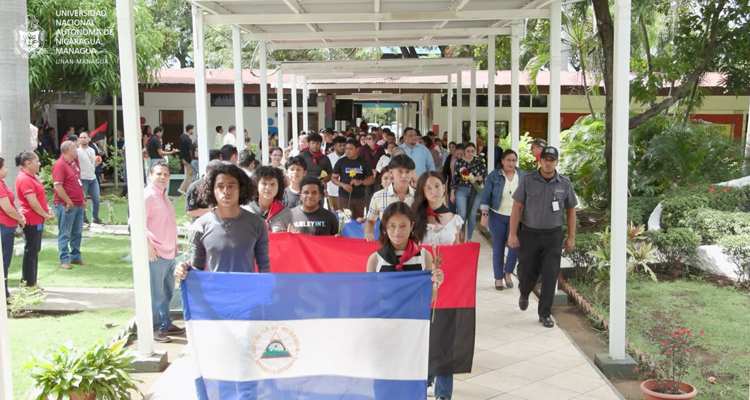 UNAN-Managua celebra el inicio de Julio Victorioso