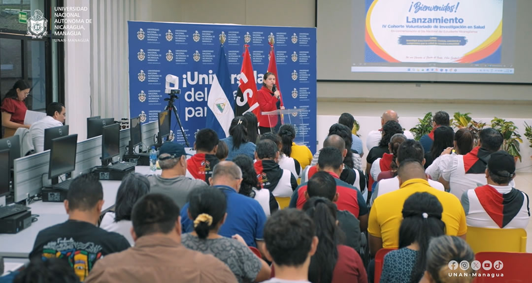 Realizan lanzamiento de la cuarta edición del Voluntariado de Investigación en Salud