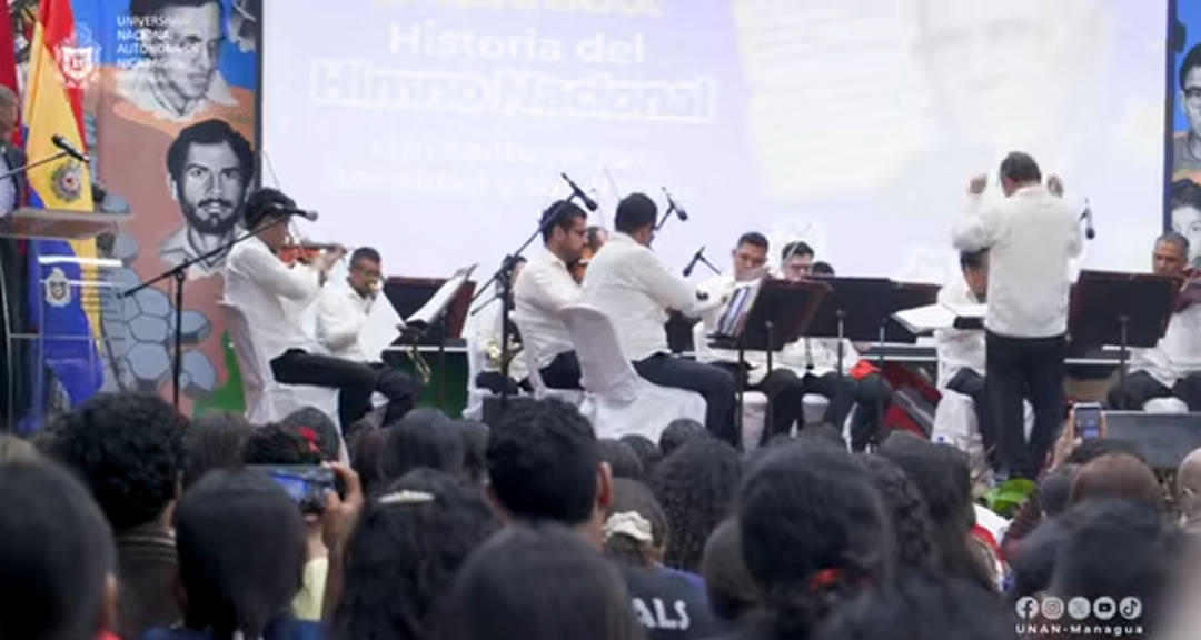UNAN-Managua disfruta de la interpretación de diversas piezas musicales emblemáticas