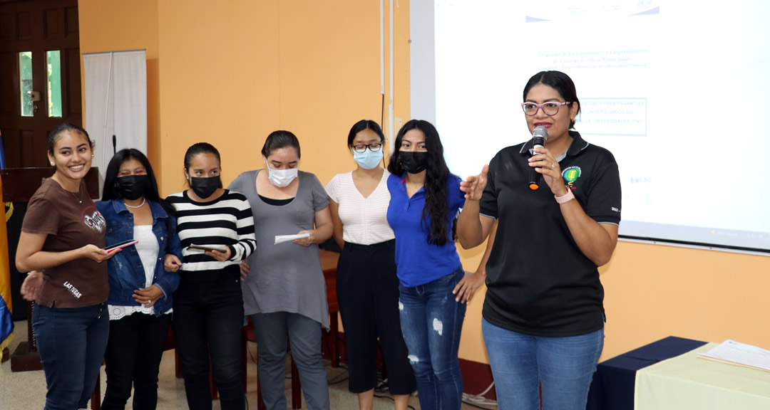 Estudiantes brindarán acompañamiento a emprendedores nicaragüenses