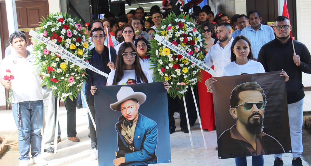 Con actividades académicas y culturales la UNAN-Managua rindió homenaje al comandante Carlos Fonseca