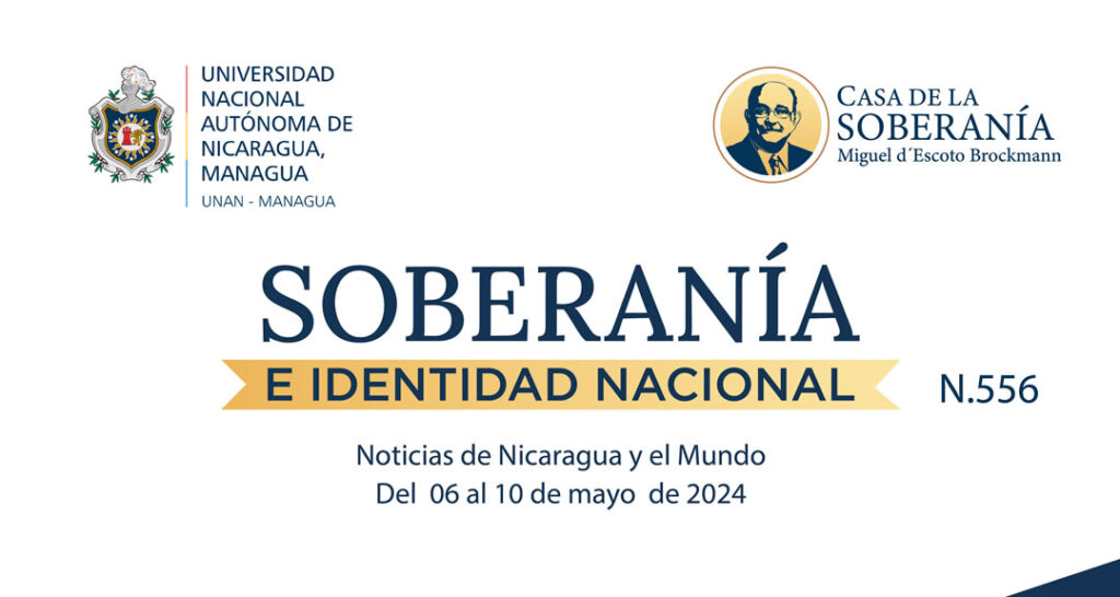 Boletín Informativo No. 556, Soberanía e Identidad