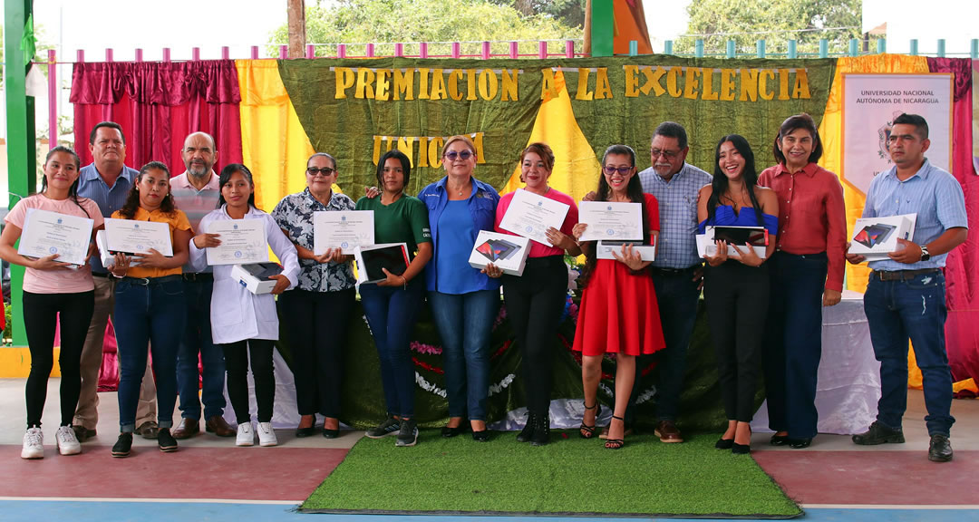 UNAN-Managua realiza reconocimiento a la Excelencia Académica Integral en UNICAM El Jícaro y Ocotal