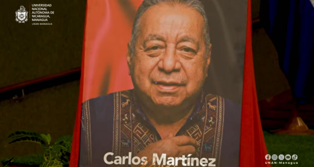 UNAN-Managua conmemora el 102.º aniversario del natalicio del poeta Carlos Martínez Rivas