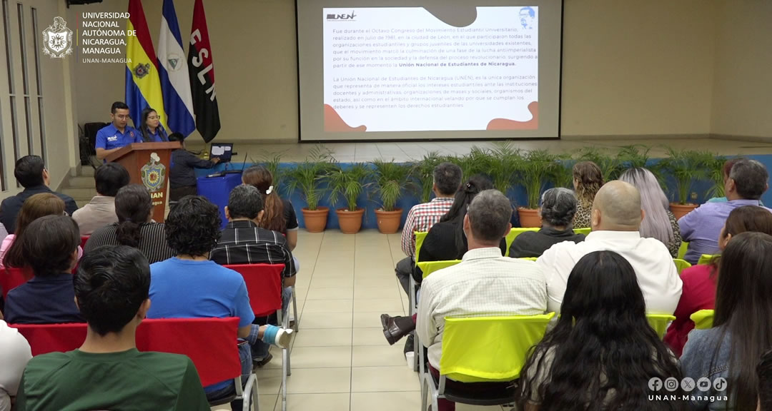 UNAN-Managua realiza primer ciclo de conferencias «Desempeños Ciudadanos»