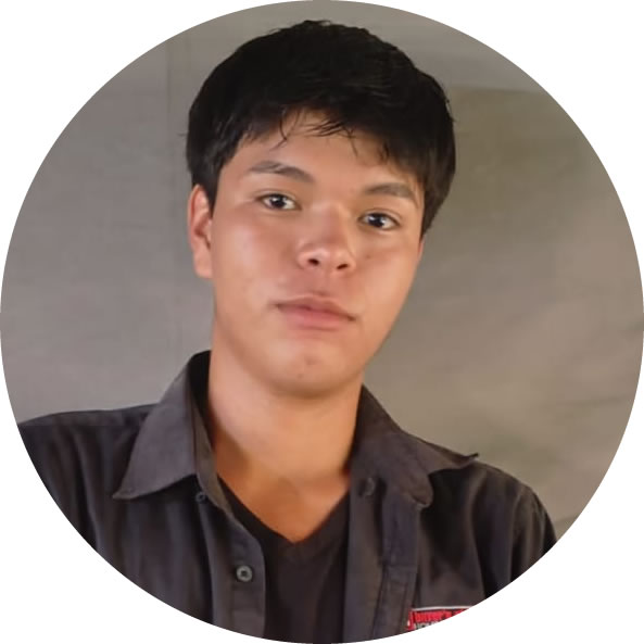 Norling Saavedra, estudiante que resalta las victorias de la juventud protagonista del Programa UNICAM