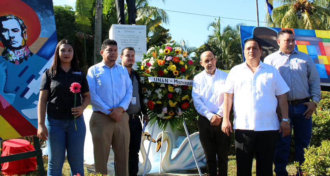 UNAN-Managua celebra aniversario de fundación de su Recinto Central en la 42.° Jornada Dariana Universitaria 2023
