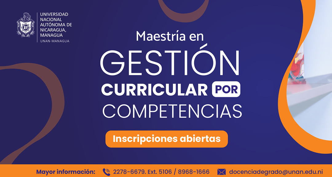 Maestría en Gestión Curricular por Competencias