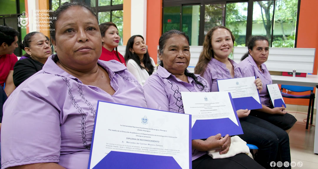 UNAN-Managua realiza entrega de reconocimientos a protagonistas del Programa INCUBEPSS