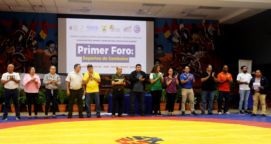 UNAN-Managua desarrolla primer Foro de Deportes de Combate