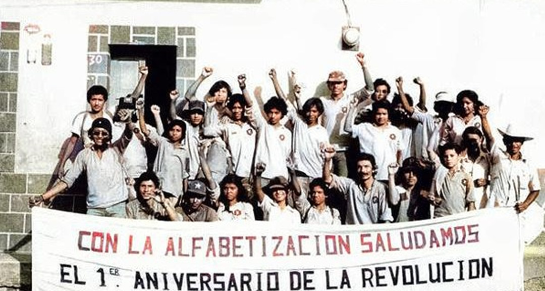 Memorias de la Cruzada Nacional de Alfabetización, a 41 años de la  revolución cultural - UNAN-Managua