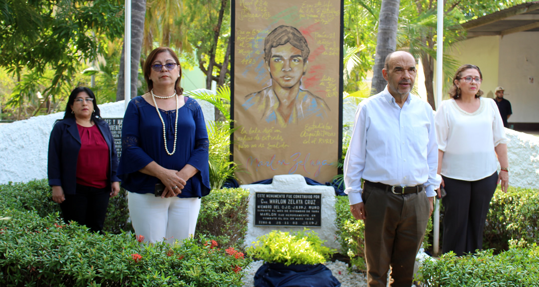 UNAN-Managua conmemora 40.° aniversario del paso a la inmortalidad de Marlon Zelaya