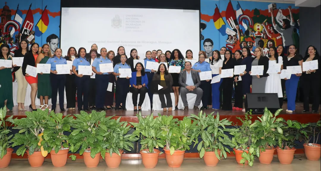 Graduación del Diplomado en Derechos Humanos de las Mujeres y Prevención de la Violencia