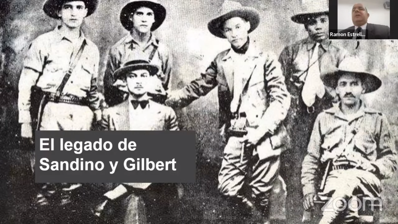 Académico de República Dominicana resalta historia de lucha de Augusto C. Sandino y Gregorio Urbano Gilbert