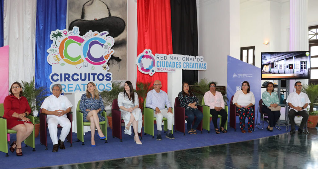 UNAN-Managua participa en el lanzamiento oficial de circuitos creativos