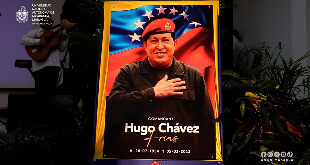 Comunidad universitaria conmemora natalicio del Cmdt Hugo Chávez Frías