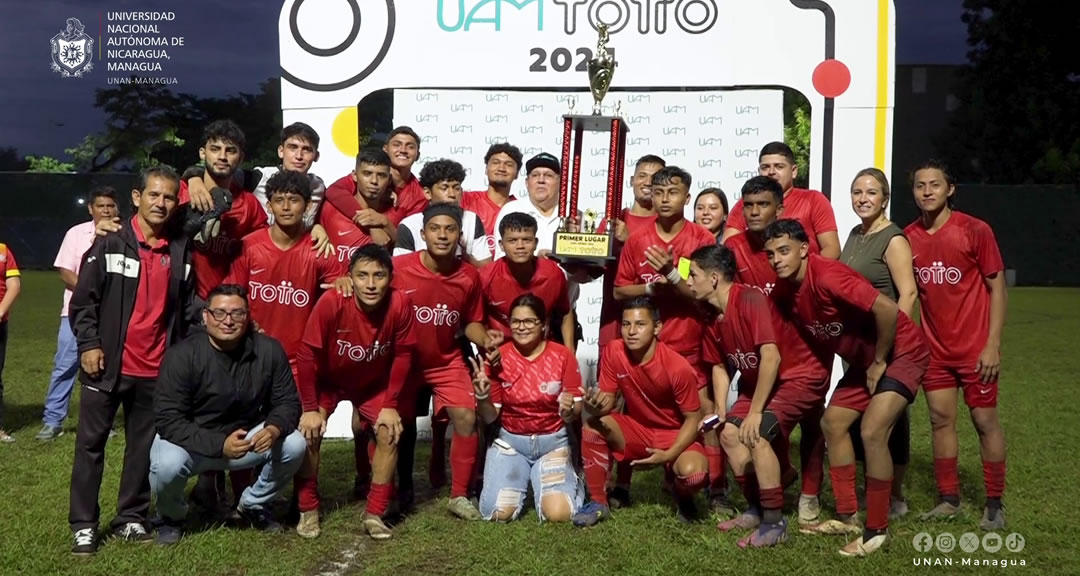 UNAN-Managua, campeona de la Copa Totto 2024