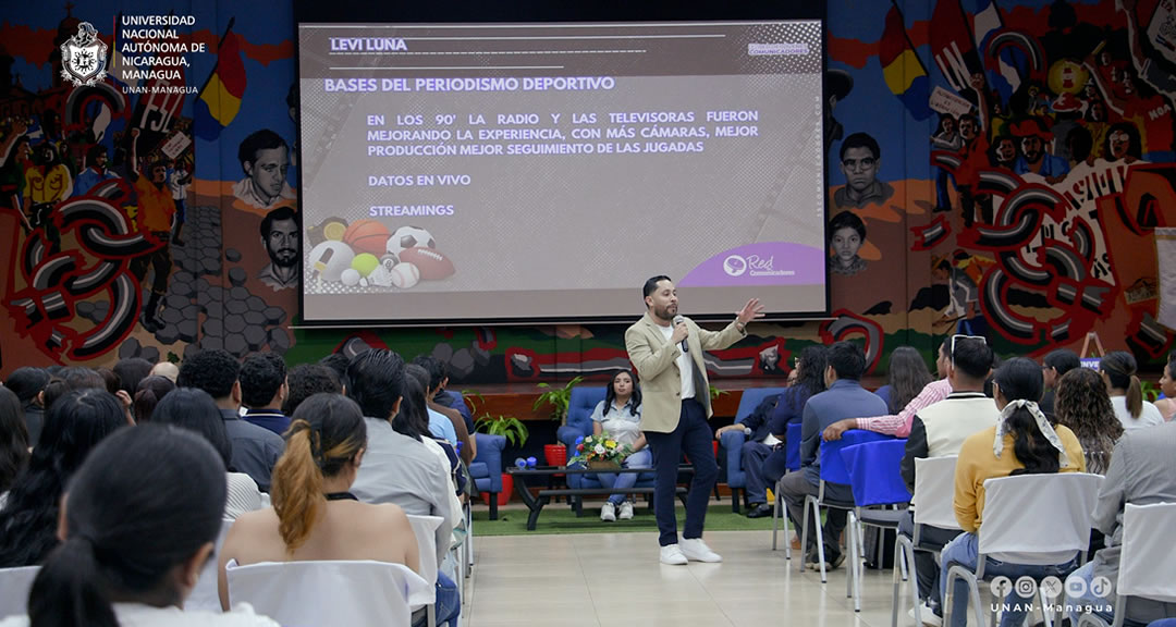 Futuros Comunicadores del país participan en Taller de Periodismo Deportivo