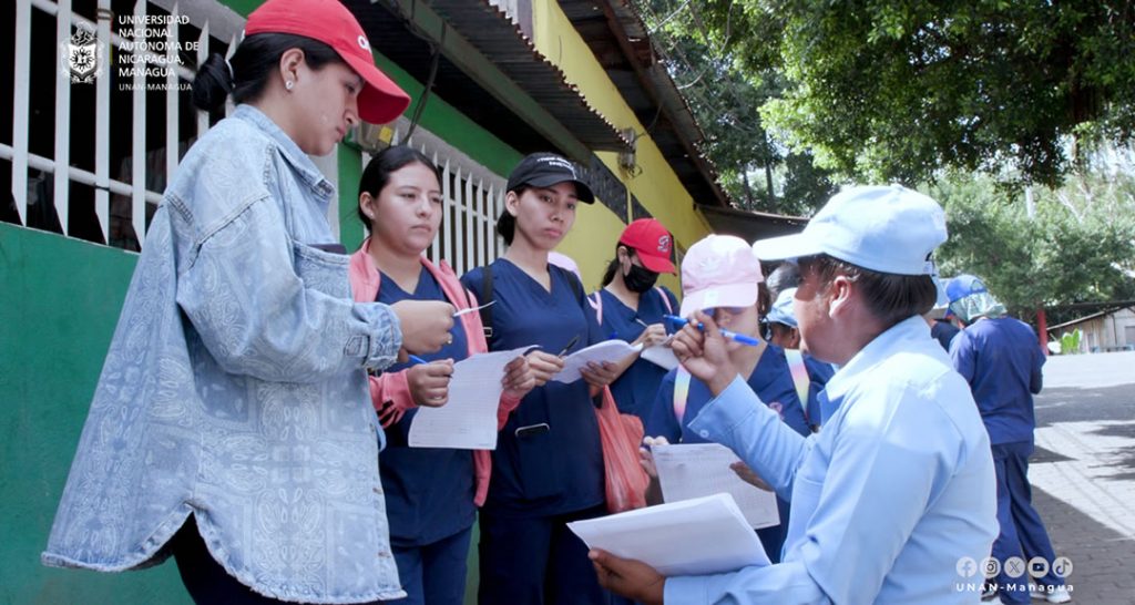 Estudiantes de Odontología se suman a las jornadas de lucha antiepidémica
