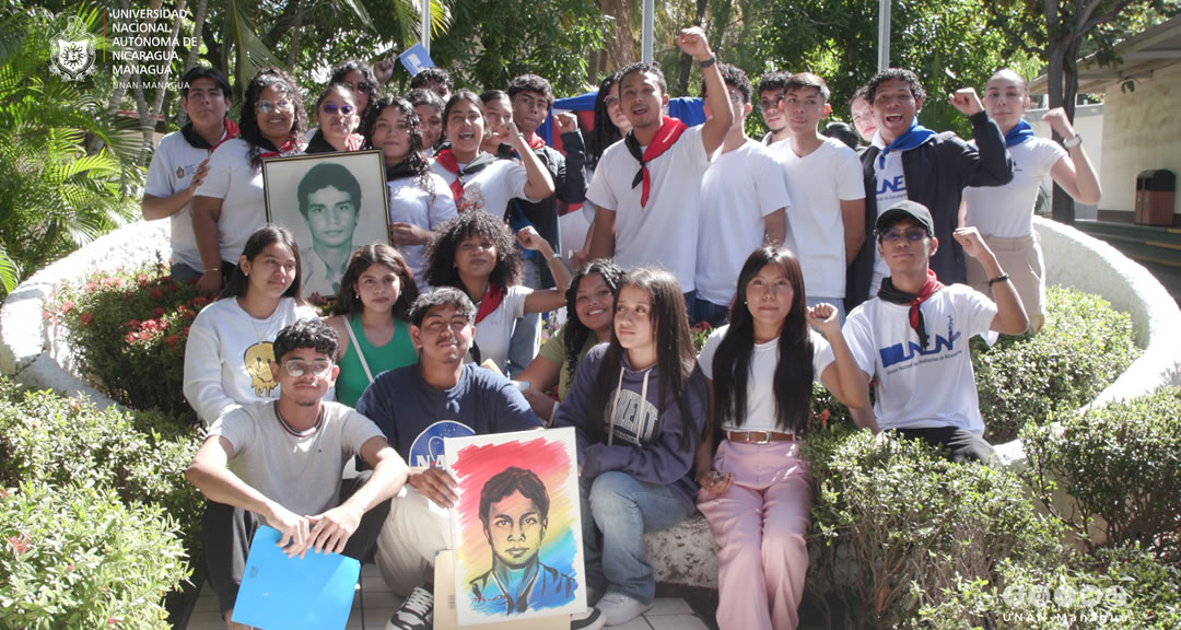 Legado de Marlon Zelaya vivo es la memoria de la comunidad universitaria