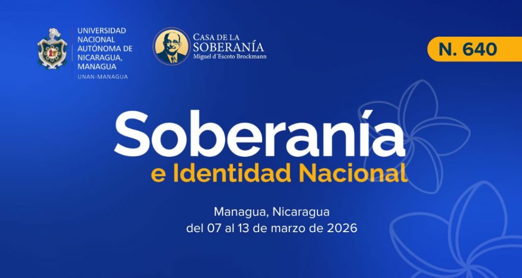 Boletín Informativo No. 640, Soberanía e Identidad