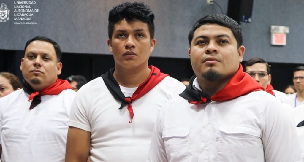 Militancia sandinista de la UV Blanca Aráuz Pineda celebra I encuentro 2026