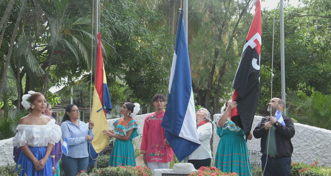 En la UNAN-Managua Tod@s somos San Jacinto