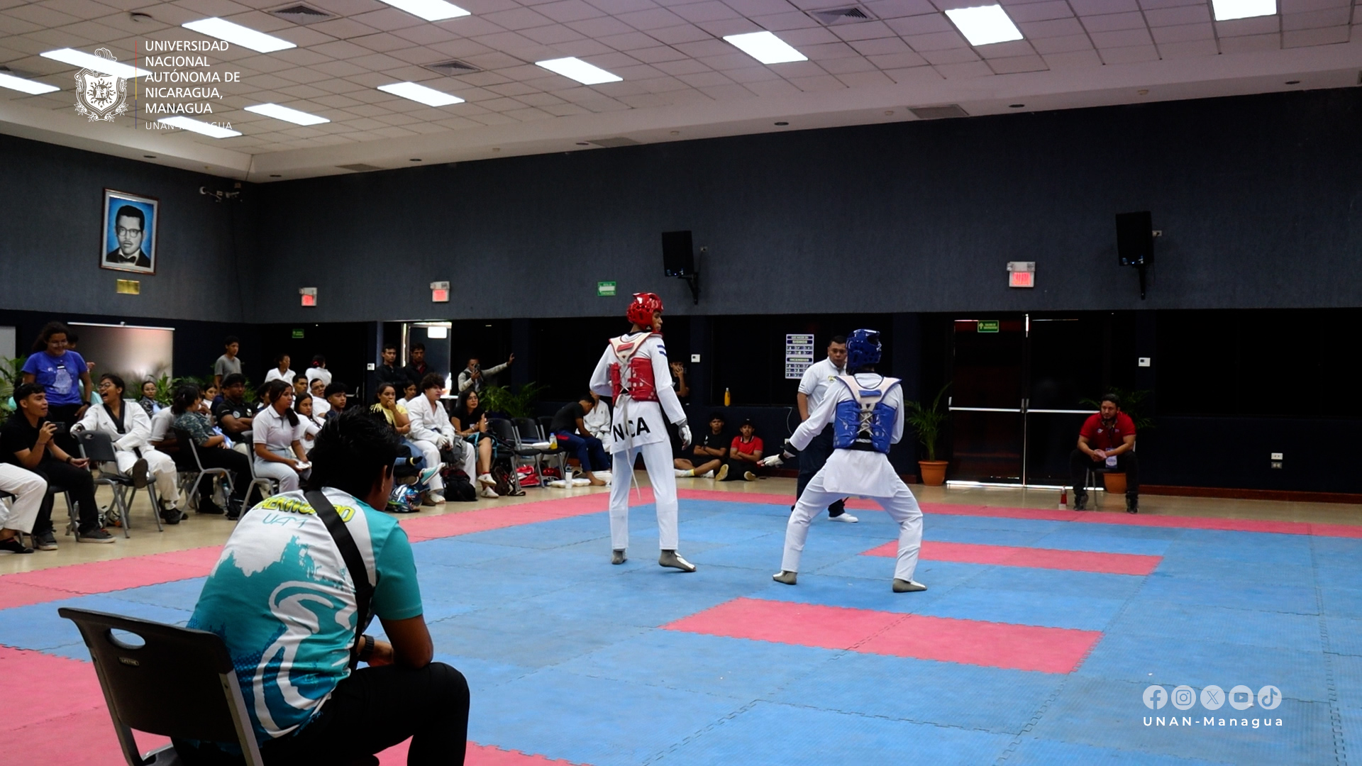 UNAN-Managua sede de la competencia en las disciplinas de combate en los juegos universitarios nacionales