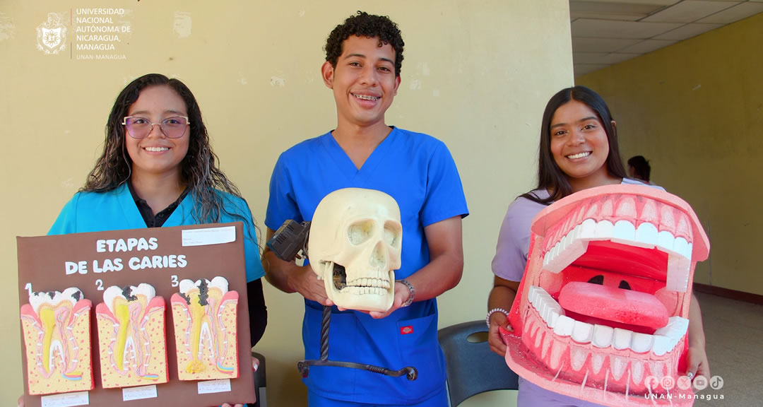 Estudiantes de Ciencias de la Salud conmemoran inicio de la Gran Cruzada Nacional de Alfabetización
