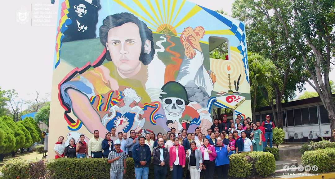 Comunidad universitaria reinaugura el Edificio Santos Sobalvarro Blandón