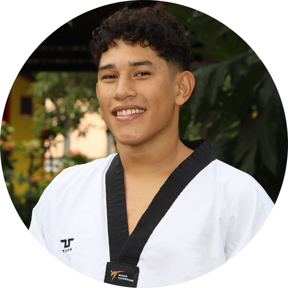 Mauricio Blandón, estudiante de Economía y destacado atleta universitario