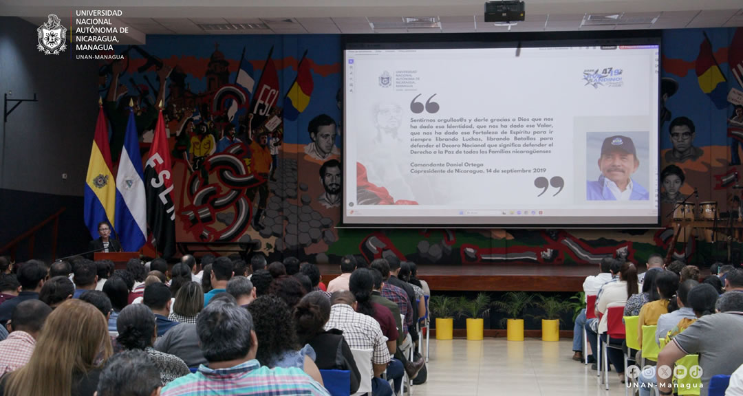 Docentes de la UNAN- Mangua educarán de forma integral sobre la conciencia revolucionaria y la identidad nacional