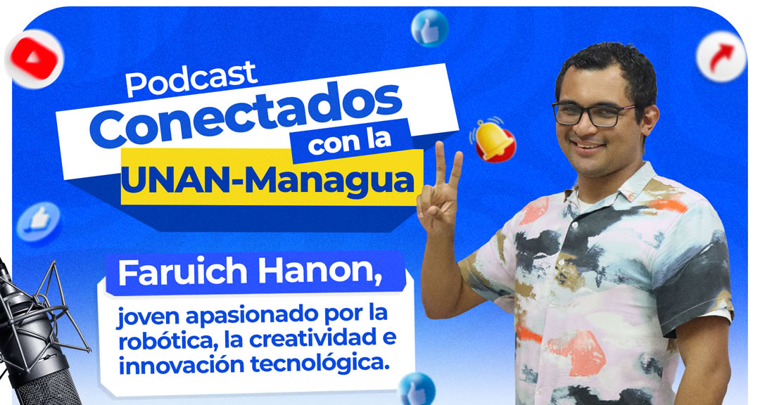 Faruich Hanon, joven apasionado por la robótica, la creatividad e innovación tecnológica