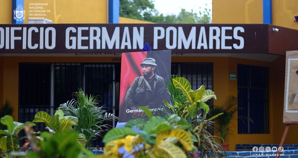 Militancia sandinista rinde homenaje al comandante Germán Pormares