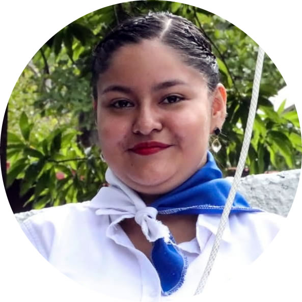 Hansy Obando, estudiante e investigadora destacada en su formación como futura socióloga