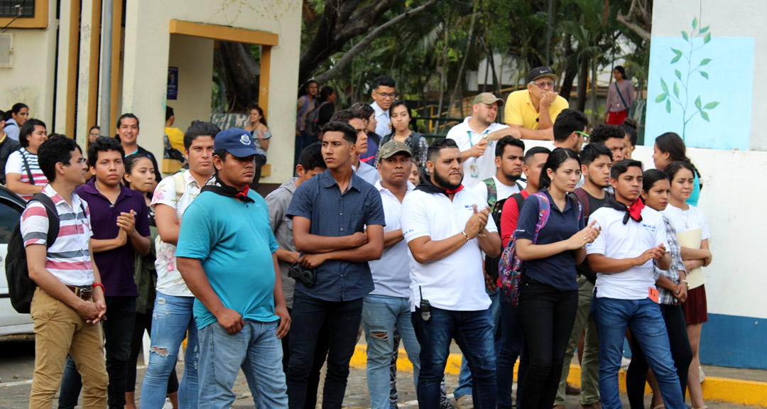 UNAN-Managua rinde tributo al mártir universitario Roberto González Herrera