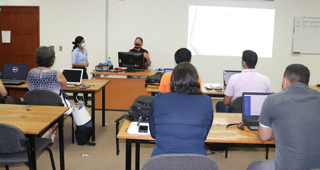 Participaron en el taller de docentes e investigadores de las Facultades y centros de investigación