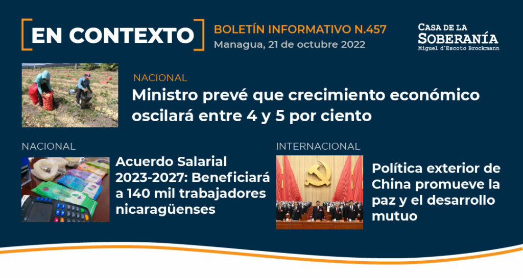 Boletín Informativo No.457