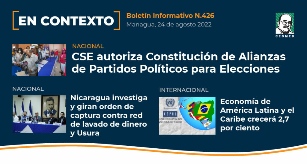 Boletín Informativo No.426