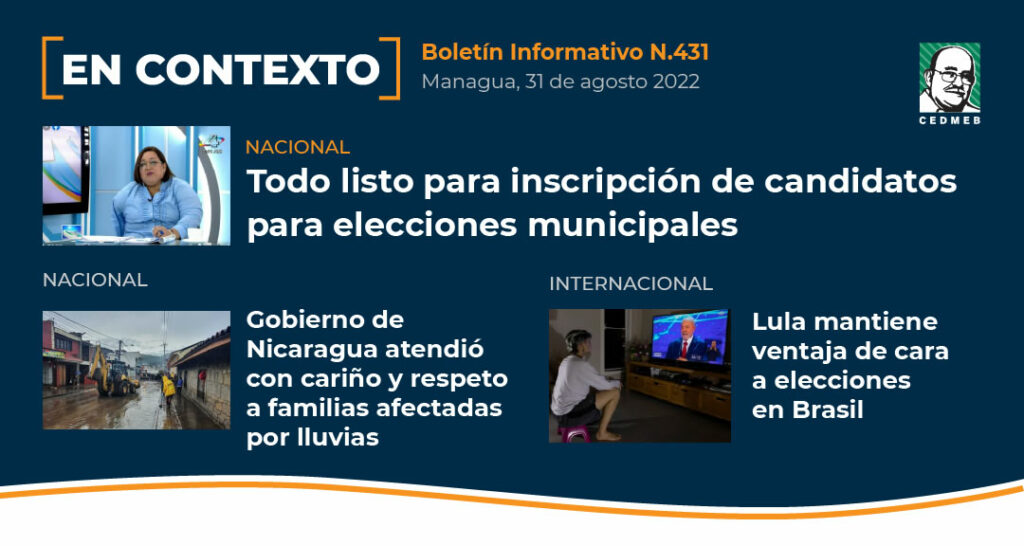 Boletín Informativo No.431