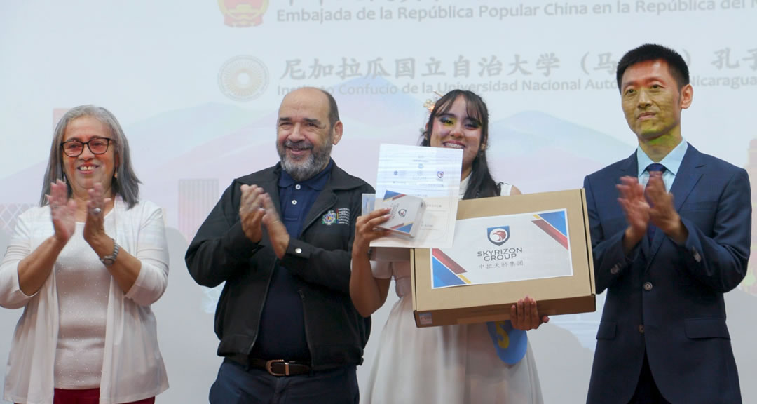 UNAN-Managua es sede del Concurso Puente Chino 2025