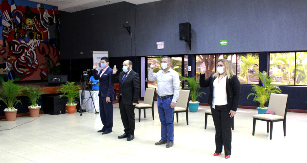 Nuevas autoridades universitarias de la UNAN-Managua asumen sus cargos