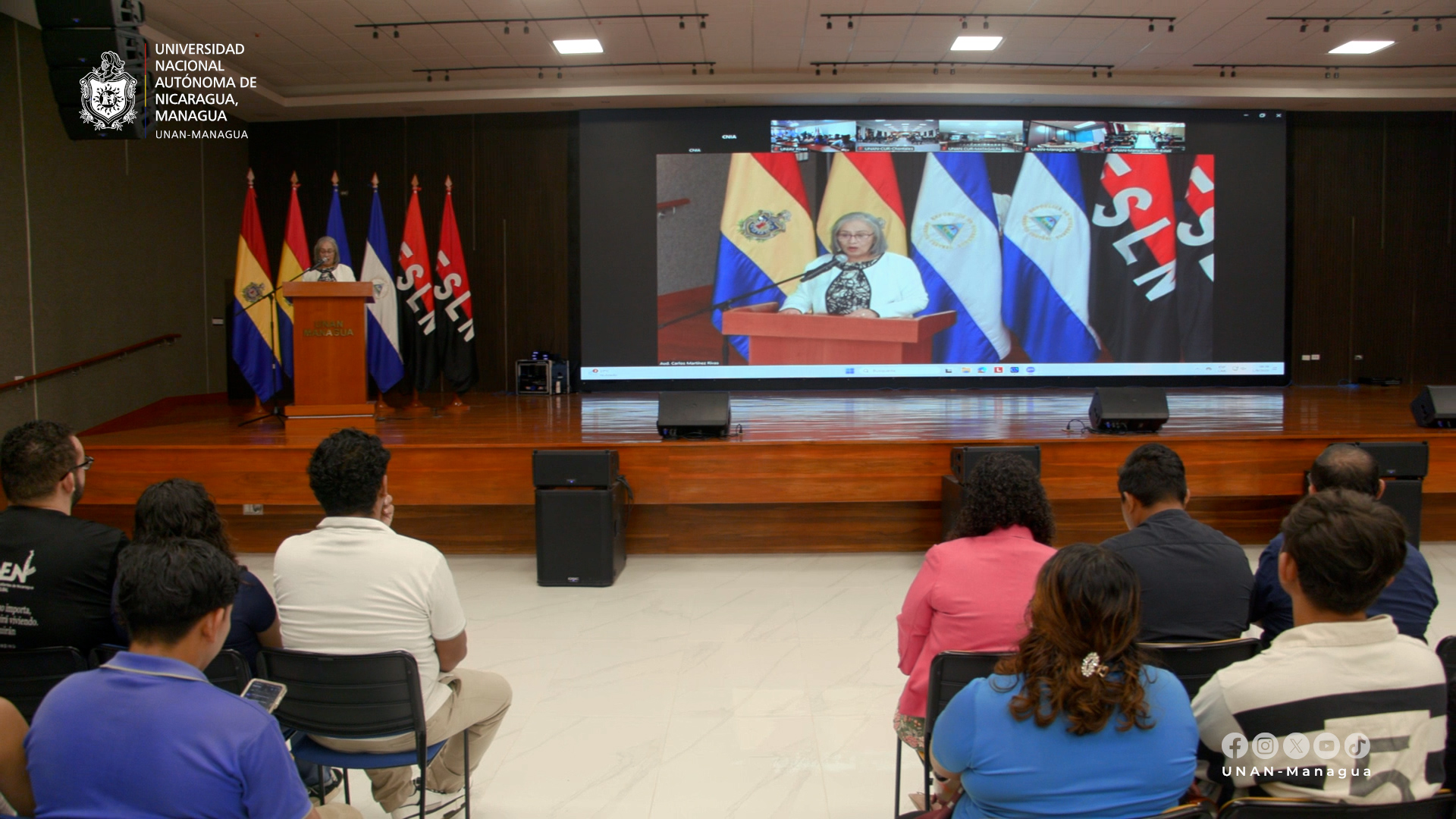 UNAN-Managua, sede del Congreso Nacional Universitario «Tod@s San Jacinto»