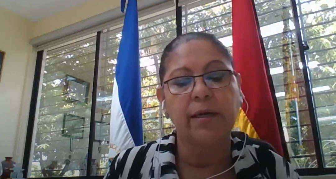 Rectora de la UNAN-Managua expone sobre los retos universitarios en el contexto actual
