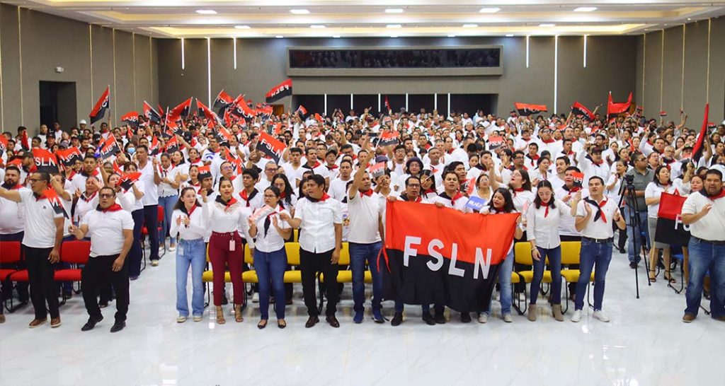 Militancia Sandinista de la UNAN-Managua ratifica su compromiso con las victorias educativas de nuestro pueblo