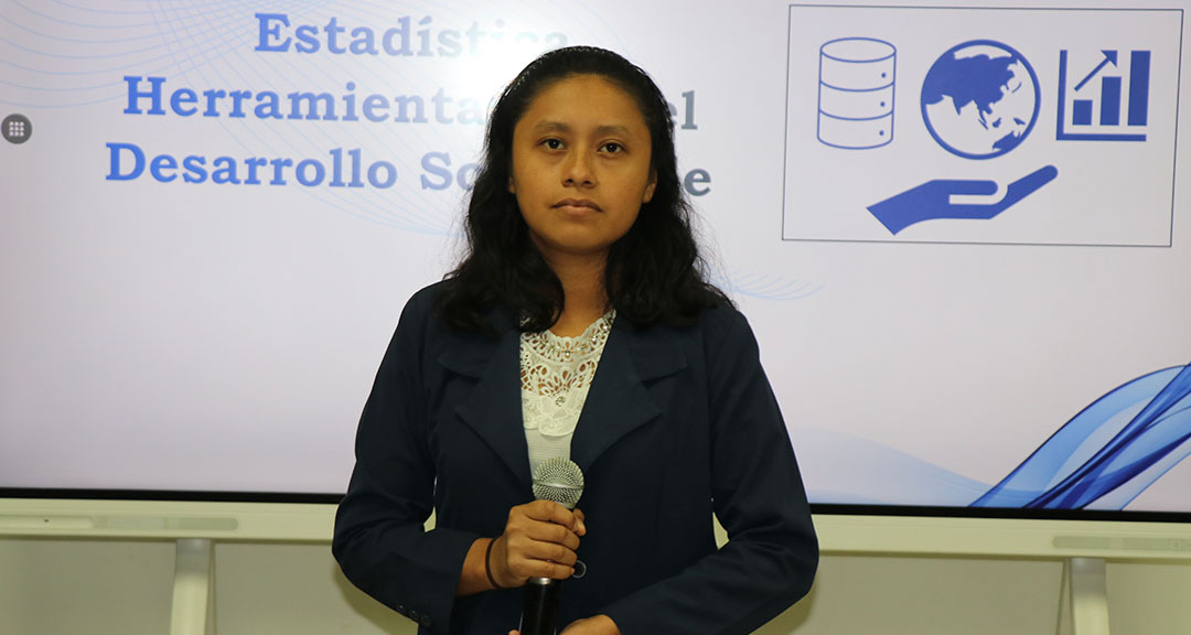 Destacan en conferencia la importancia de la estadística como herramienta para el desarrollo sostenible