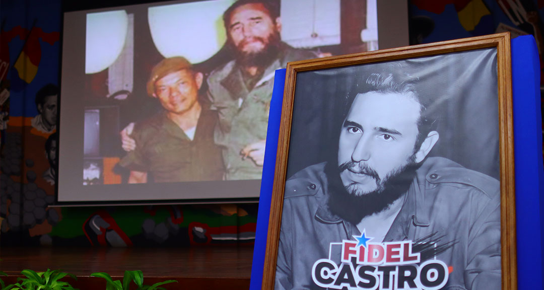 UNAN-Managua conmemora el natalicio de los Comandantes Tomás Borge y Fidel Castro